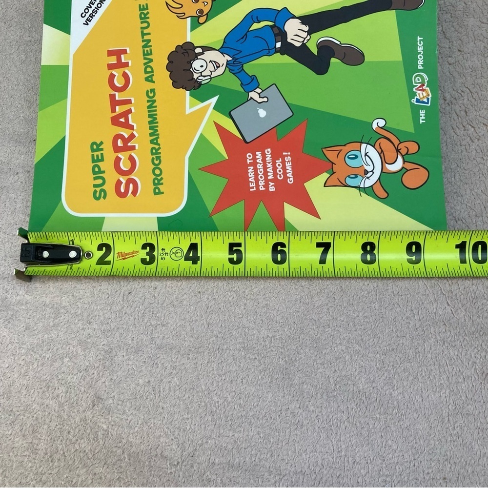 Super Scratch Programming Adventure Game Comic Book Fun Educational Computer - Picture 5 of 5